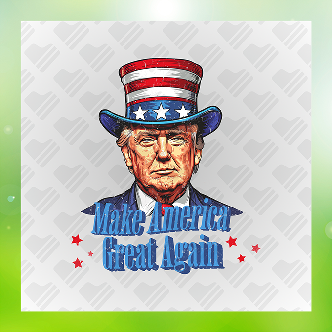 Make America Great Again Ver.2 Trump Sticker