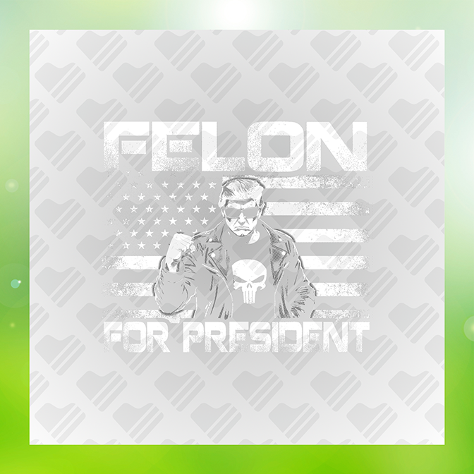 I'm Young 4 Da Felon Trump Sticker