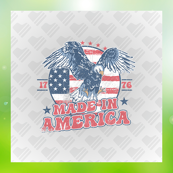 Made in America Sticker