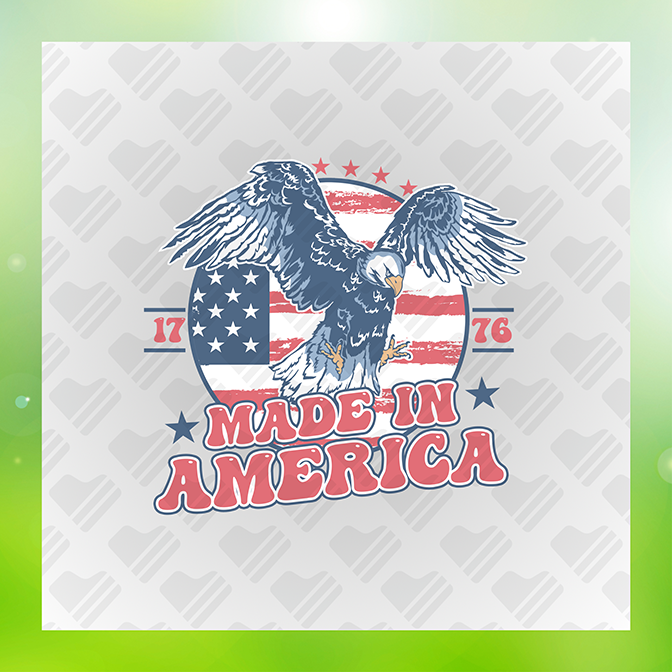 Made in America Sticker