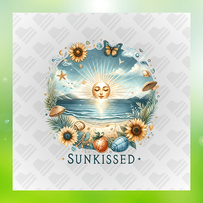 Sun-kissed Summer Sticker