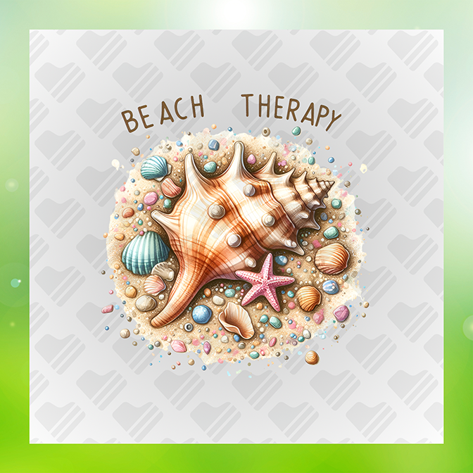 Beach Therapy Ver. 2 Summer Sticker