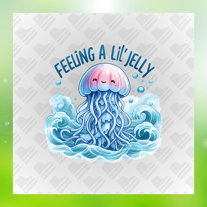 Feeling A Lil Jelly Summer Sticker