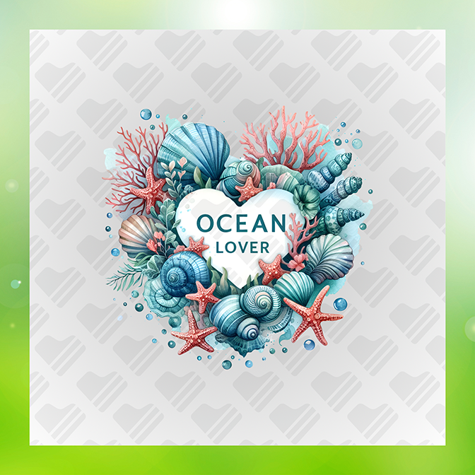 Ocean Lover Summer Sticker