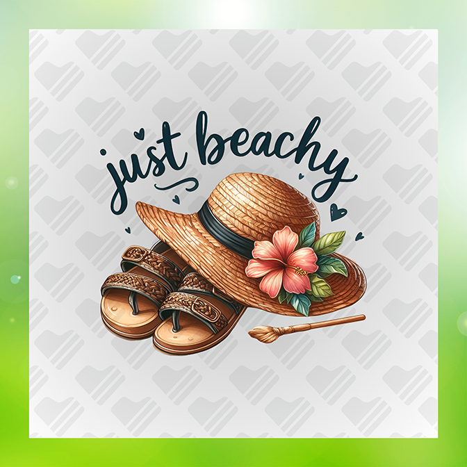 Just Beachy Summer Sticker