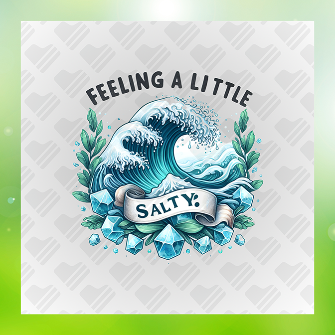Feeling a Little Salty Summer Sticker