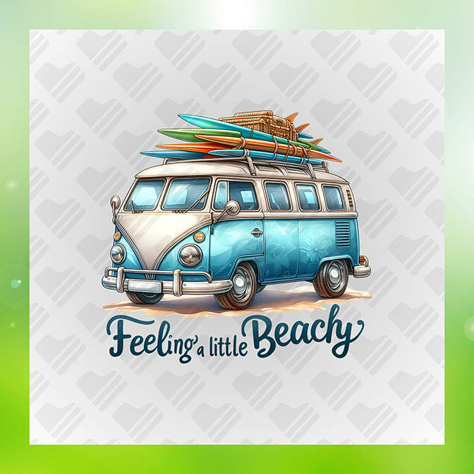 Feeling A Little Beachy Ver.3 Sticker