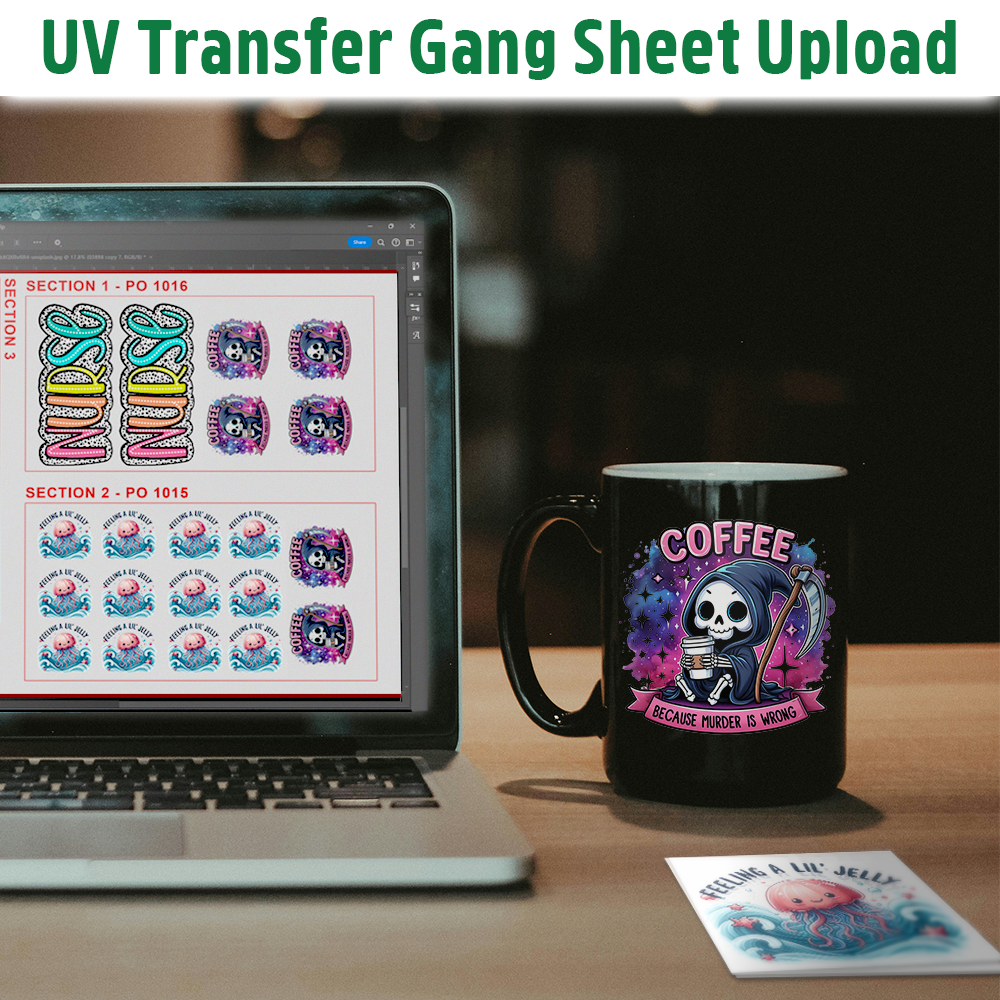 UV Gang Sheet Upload