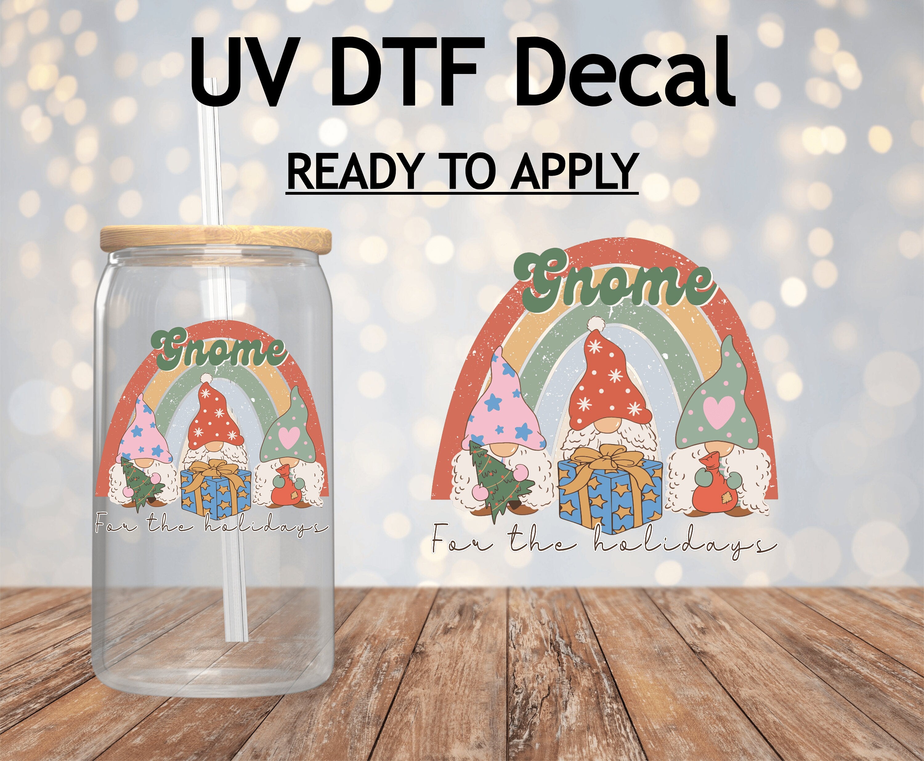 Gnome For The Holidays Sticker