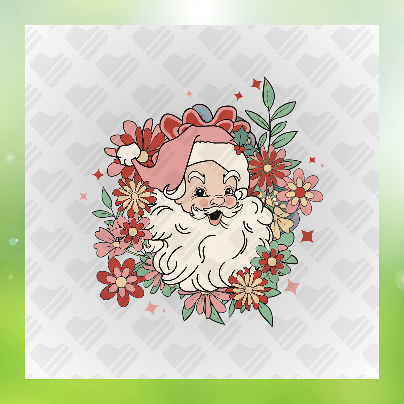 Xmas Santa Claus Transfer
