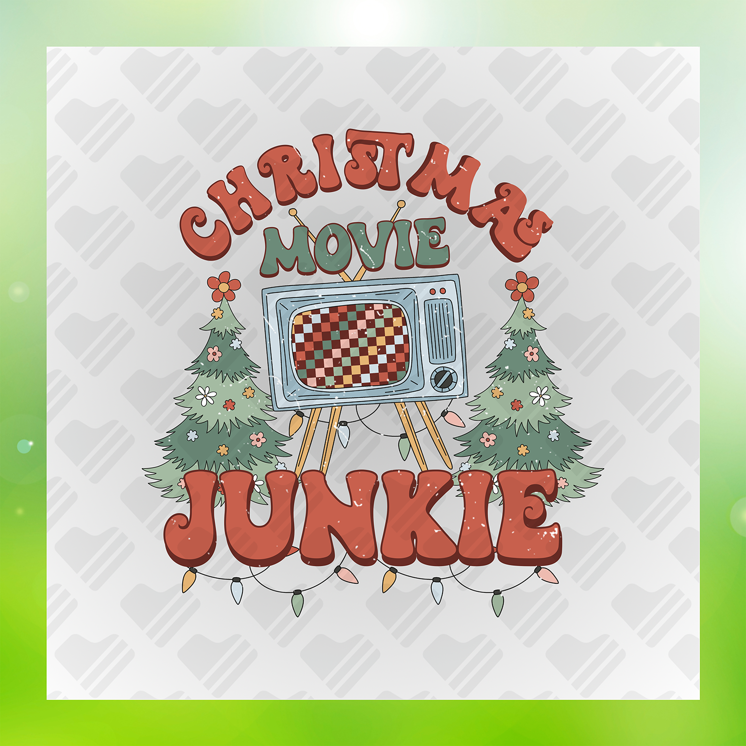 Holiday Christmas Movie Junkie Transfer