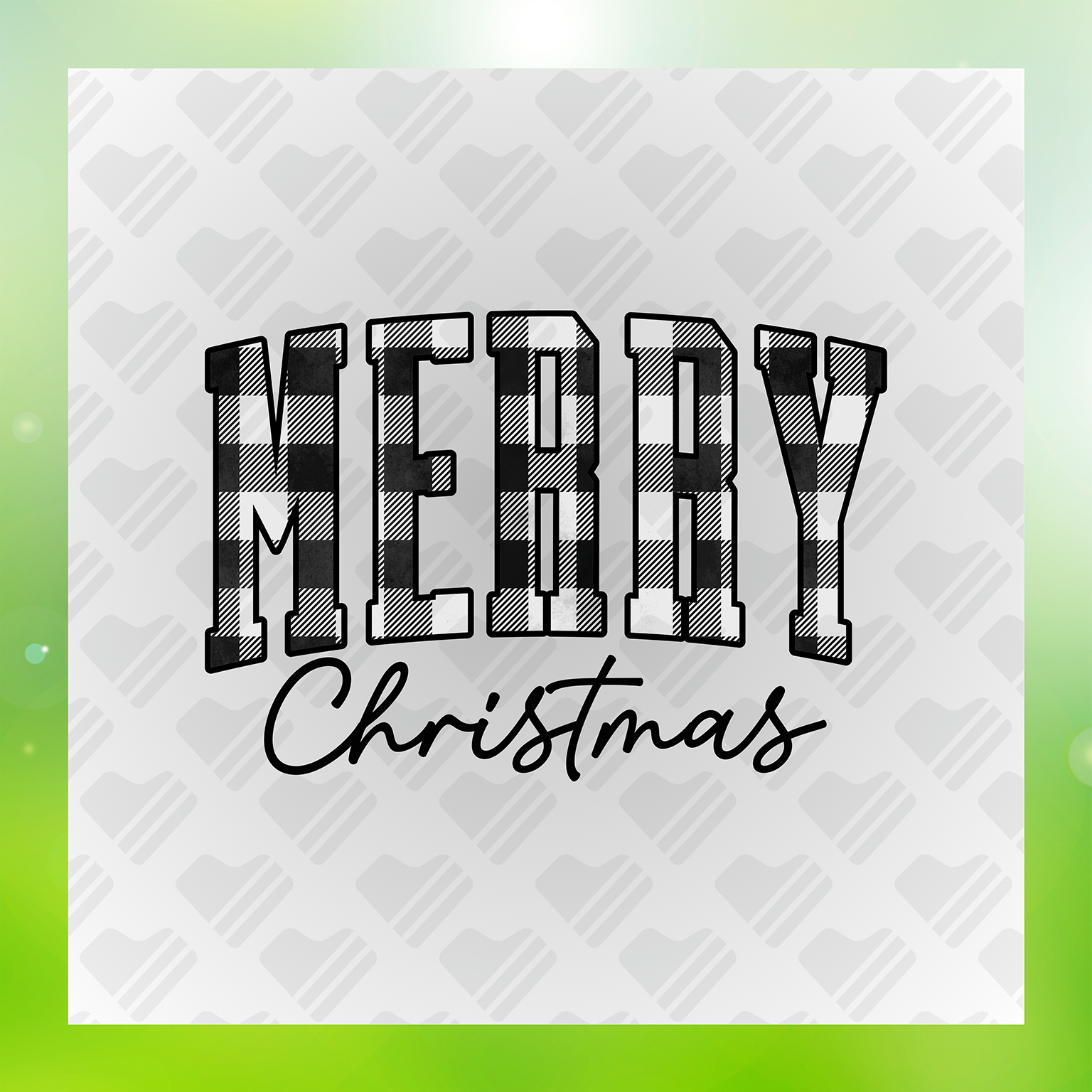 Holidays Merry Christmas Transfer