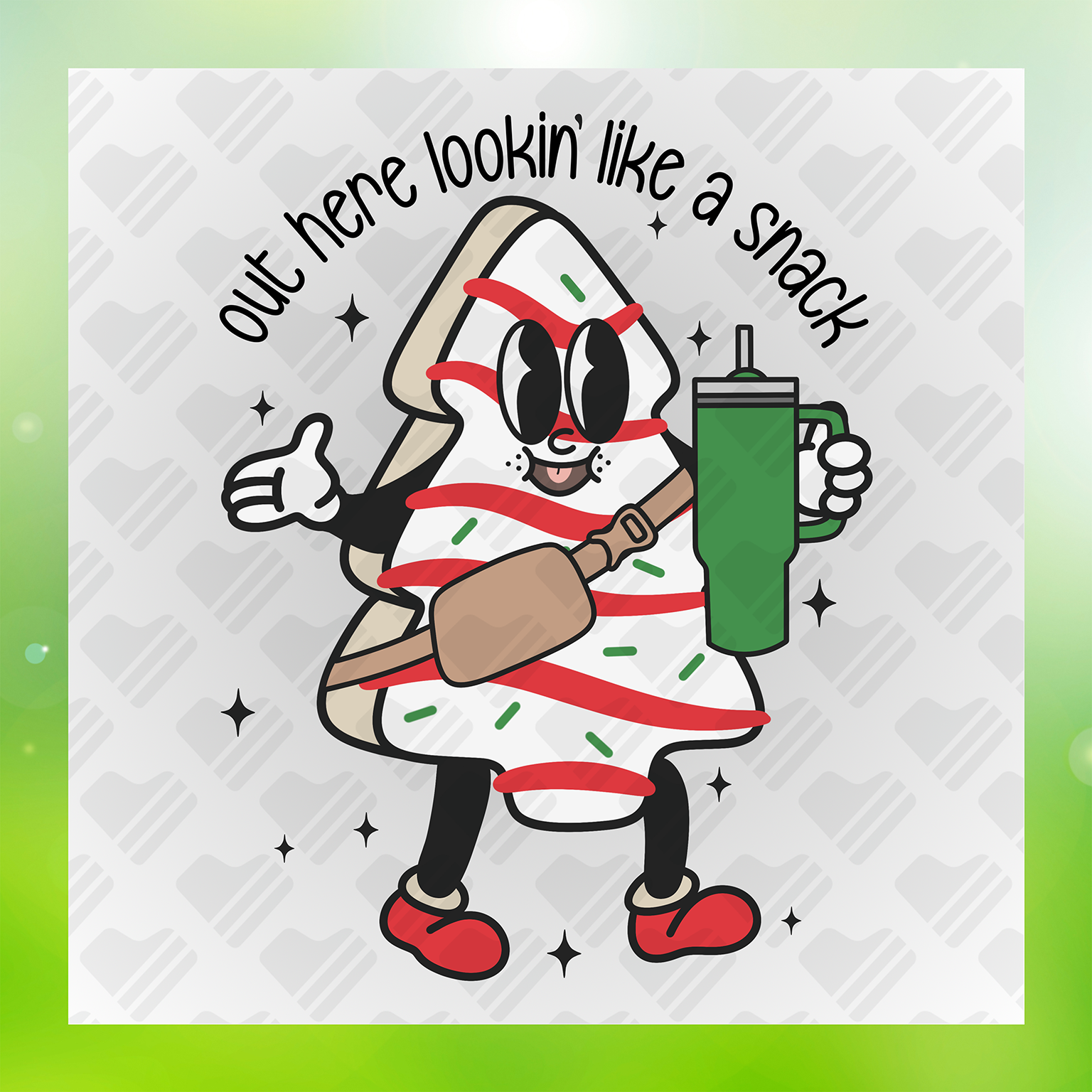 X-mas Out Here Lookin Like A Snack Transfer