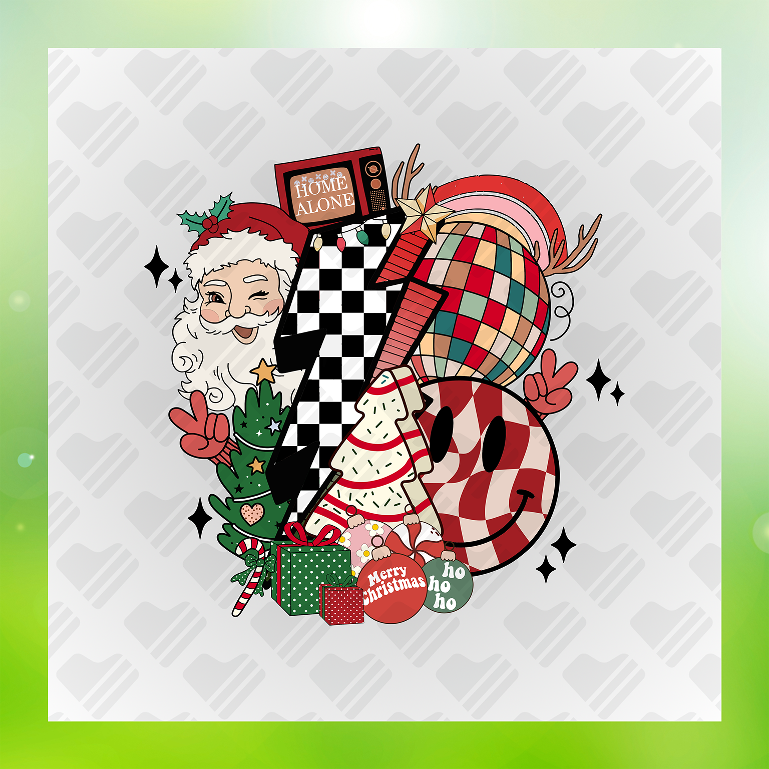 Groovy Santa Transfer