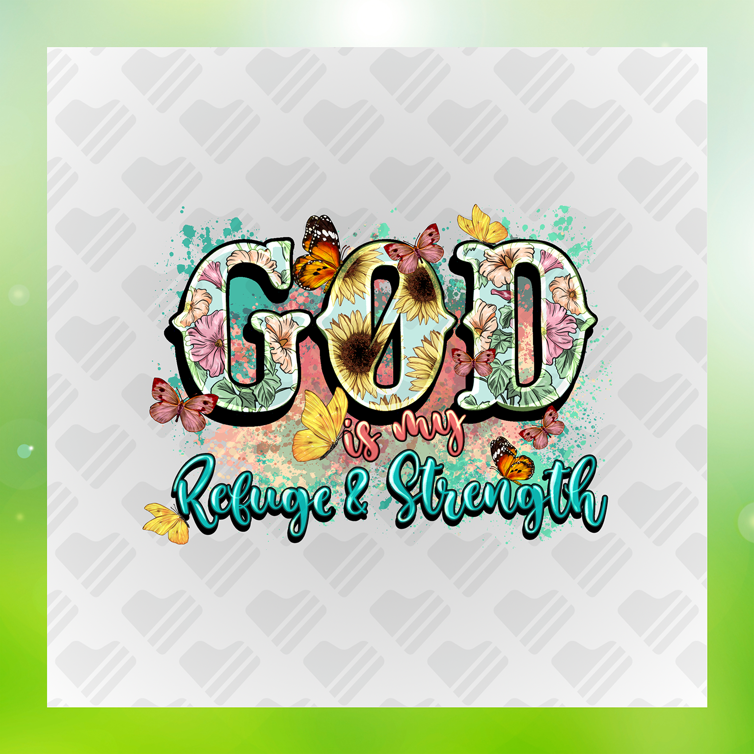God Is My Refuge &Strength Transfer