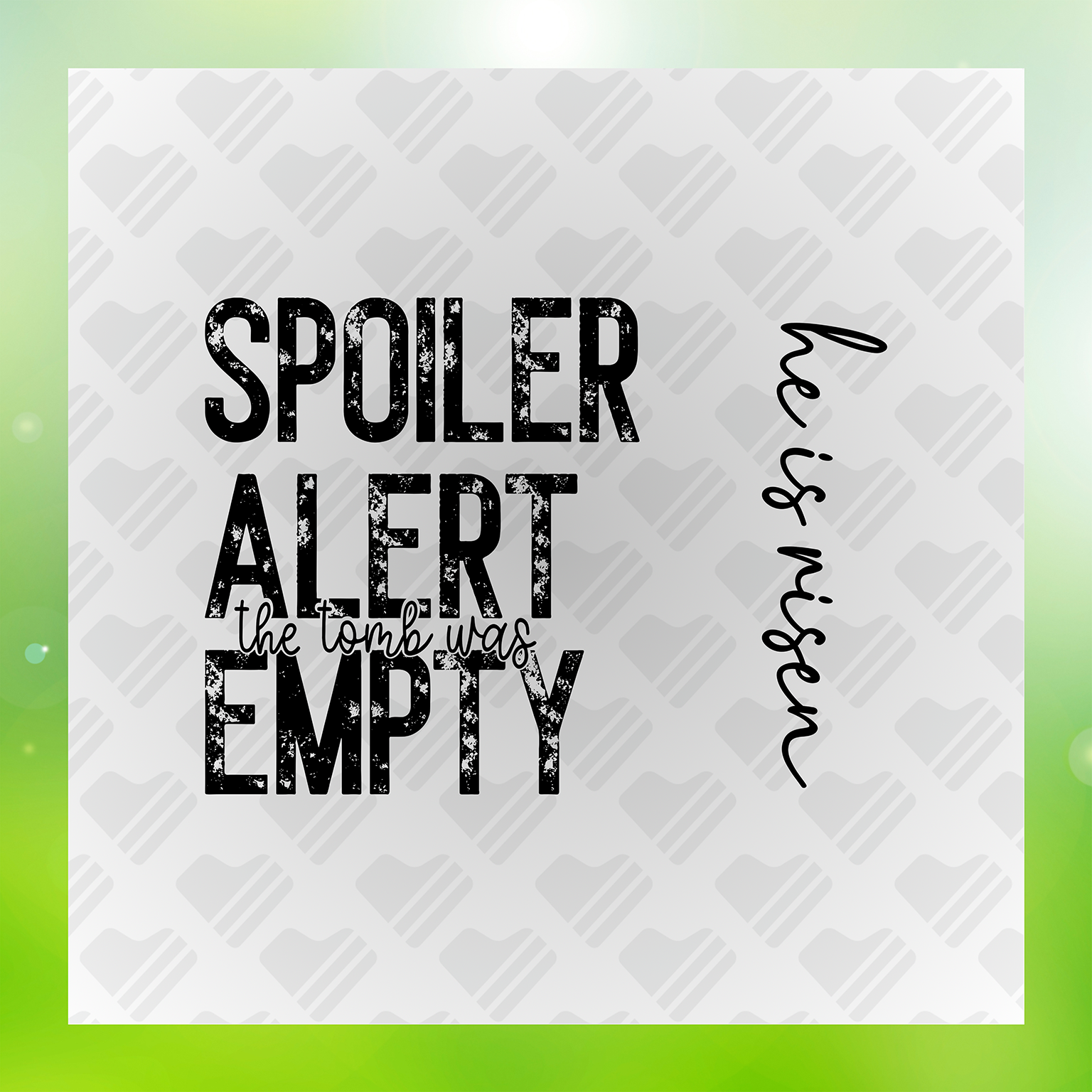 Spoiler Alert The Tomb Was Empty Transfer
