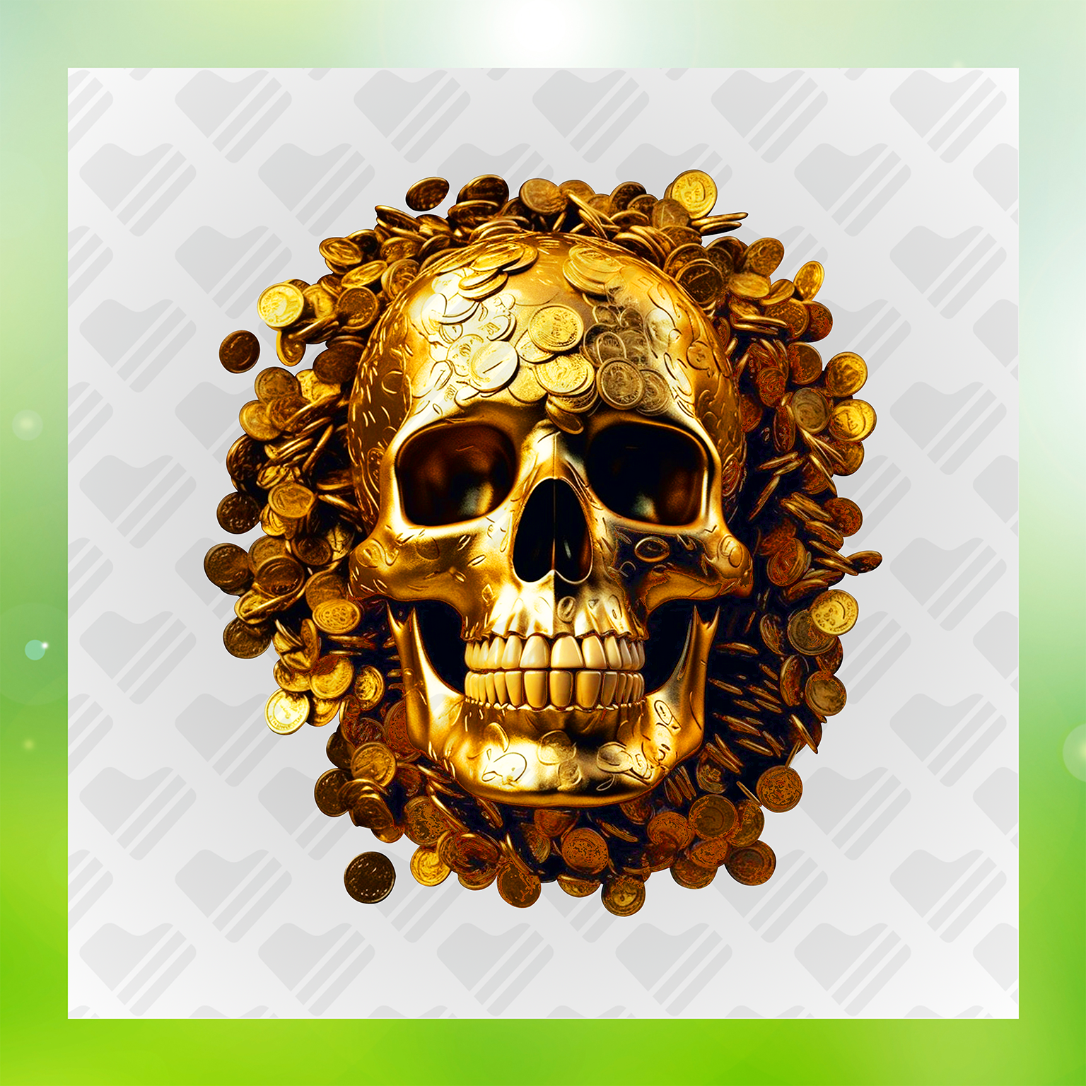 Golden Skull Transfer