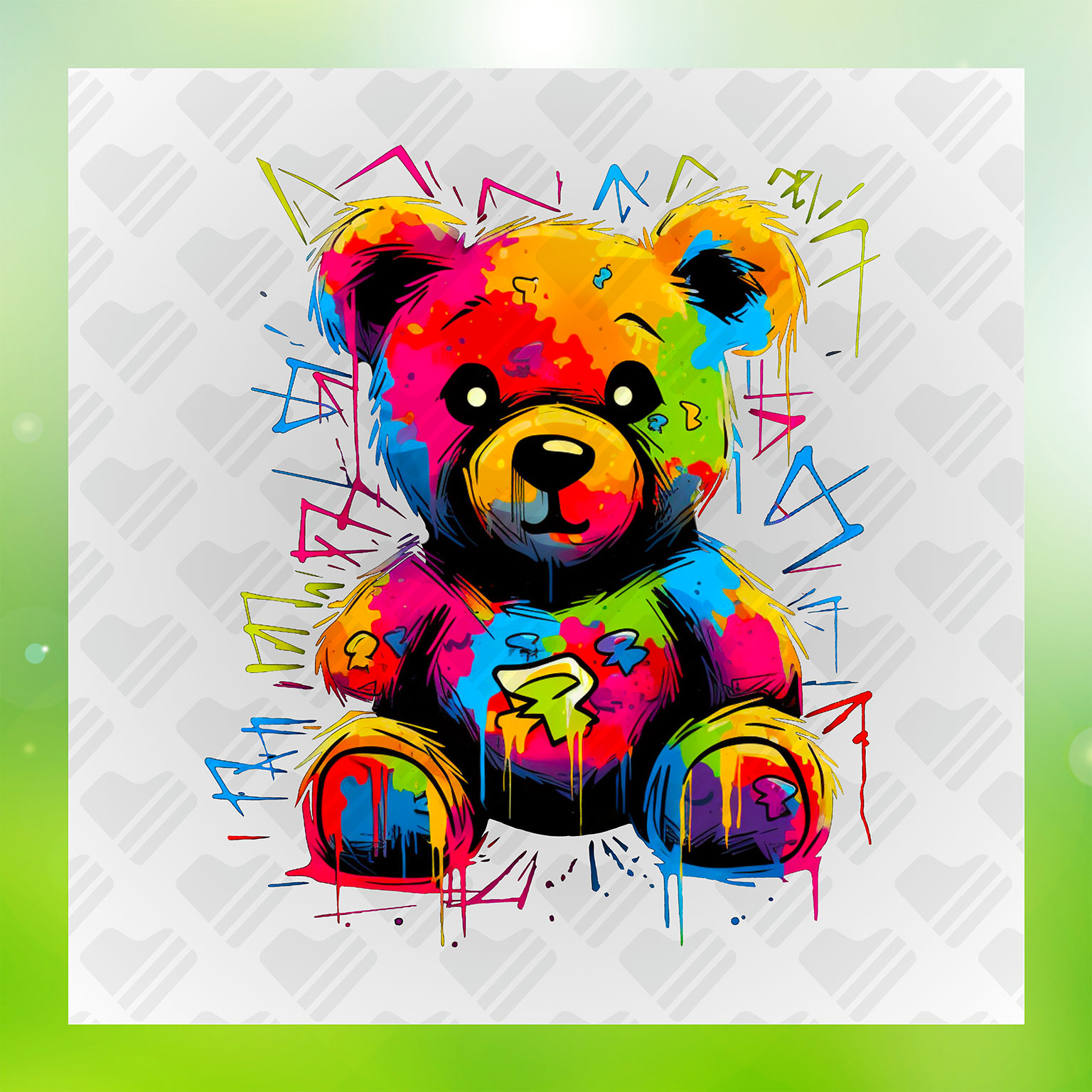 Vibrant Bear Transfer