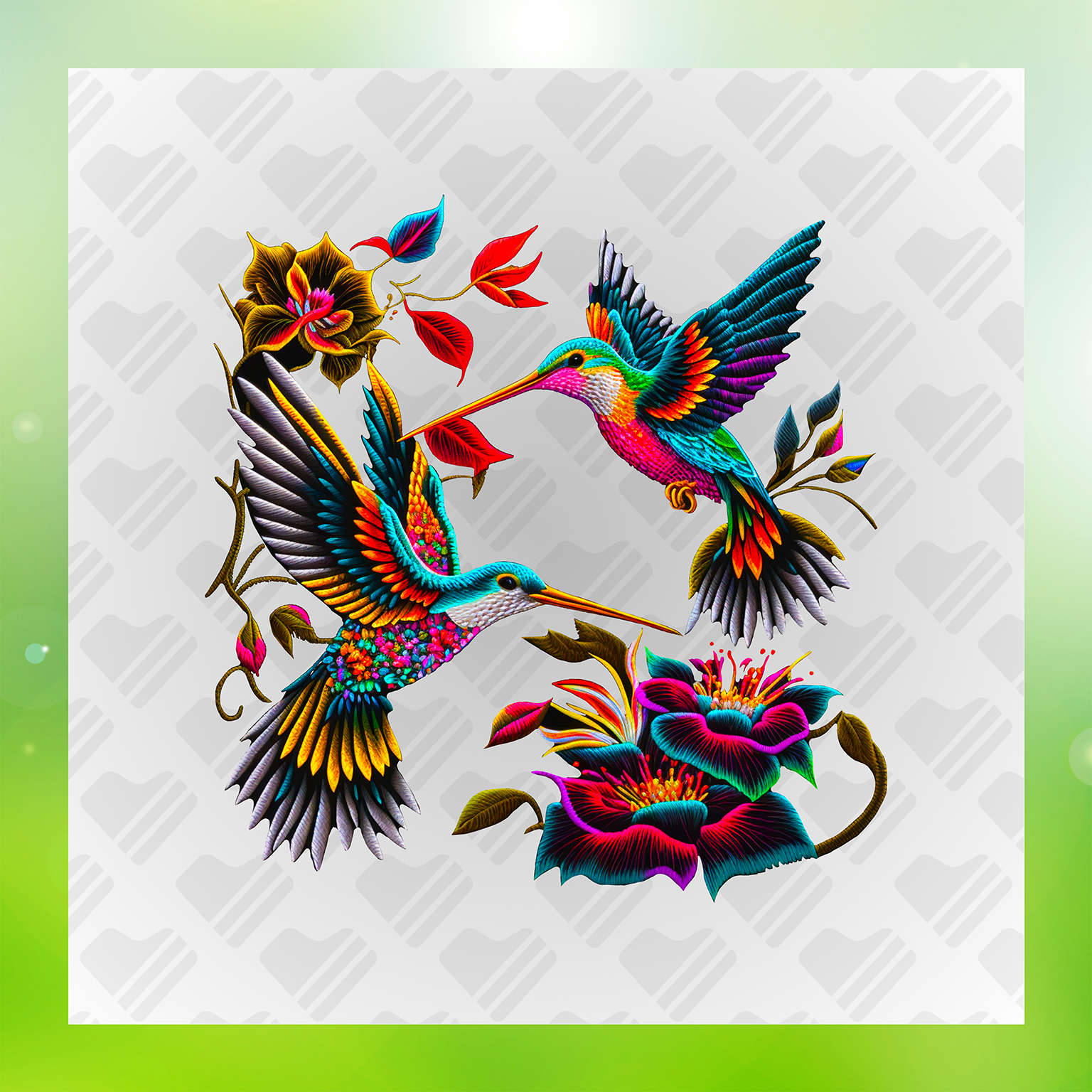 Hummingbird Harmony Transfer