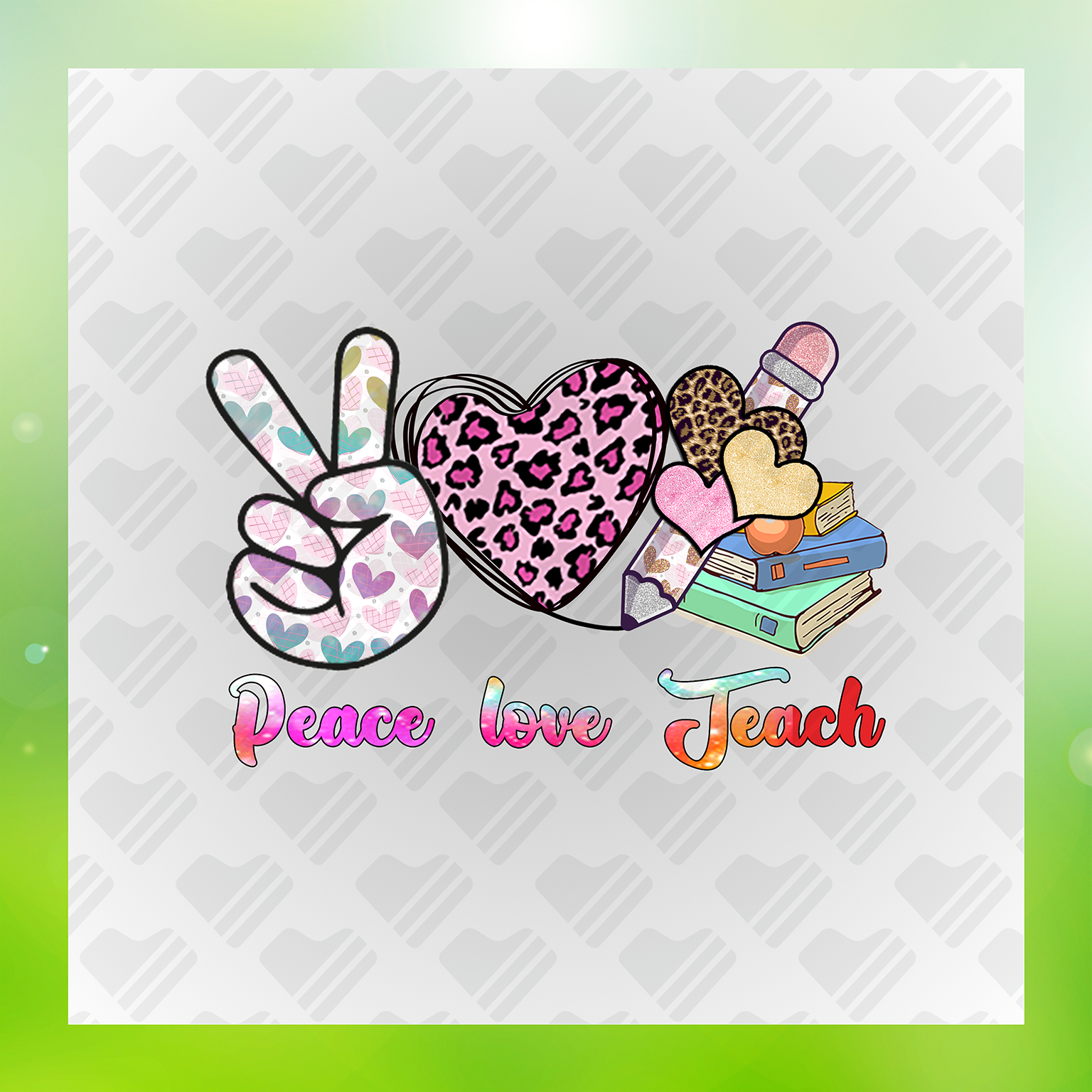 Peace Love Teach Transfer