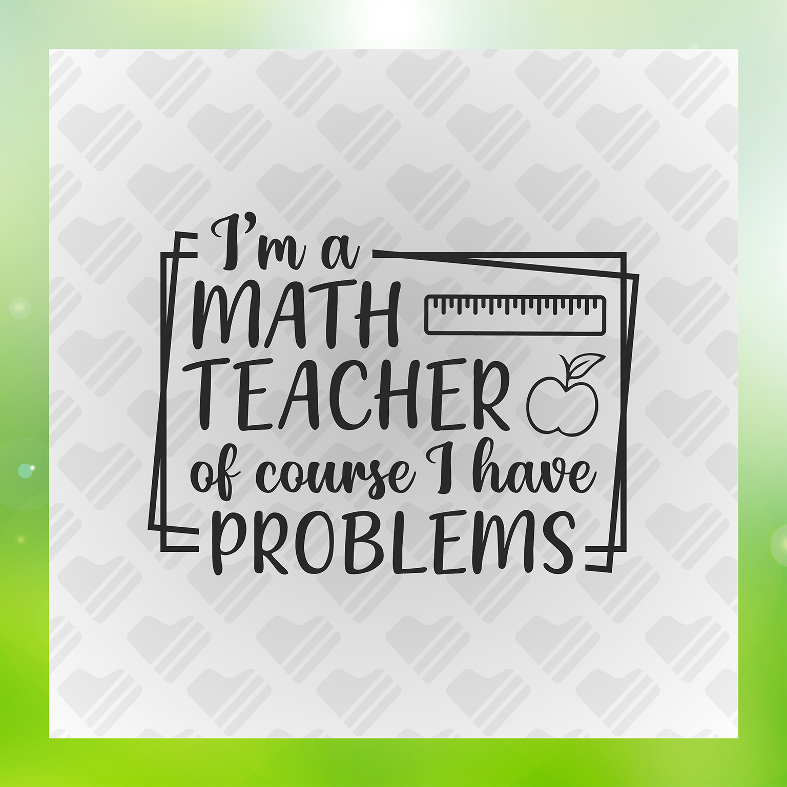 Im A Math Teacher Vr. 2 Transfer