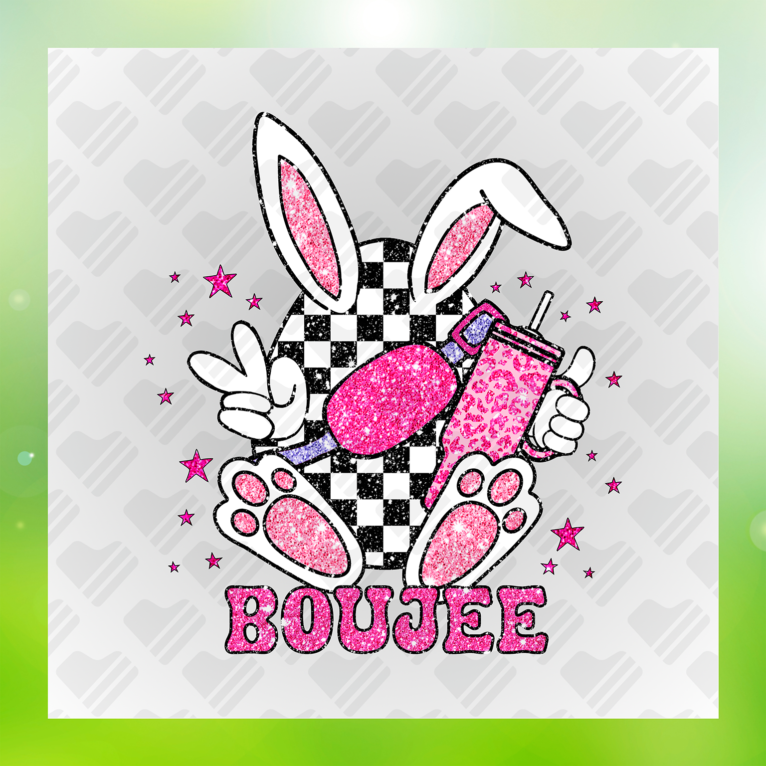 Boujee Bunny Transfer