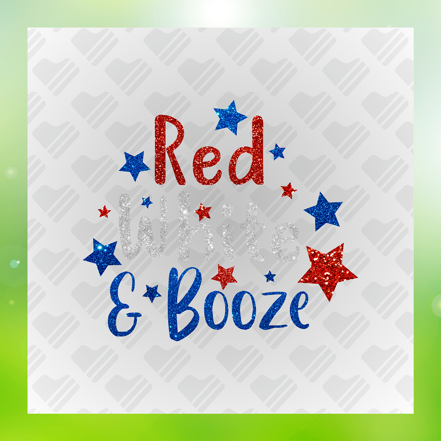 Red White And Booze Transfer