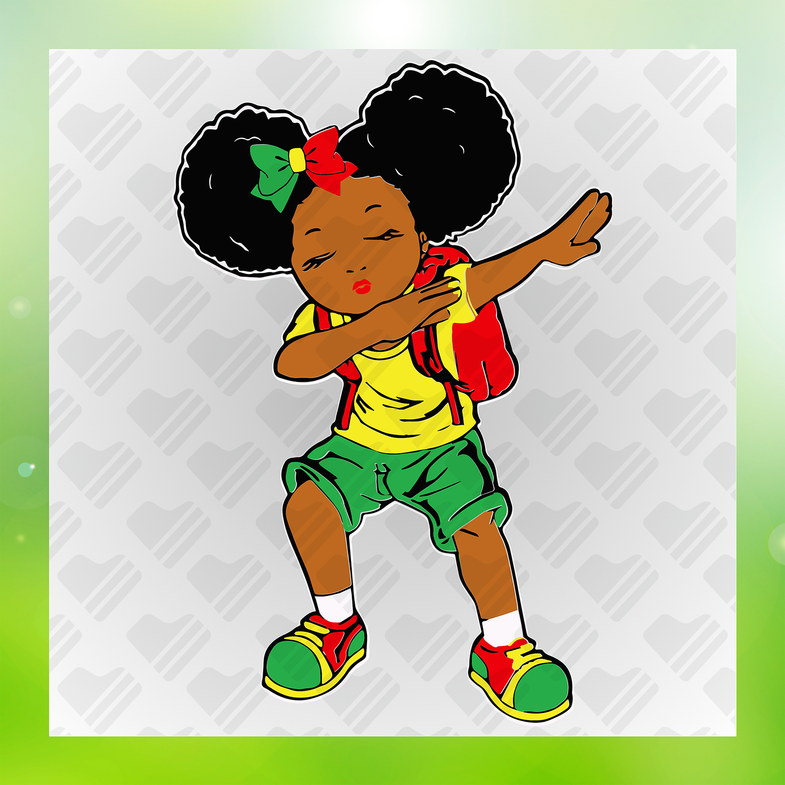 Girl Dabbing Pose Transfer