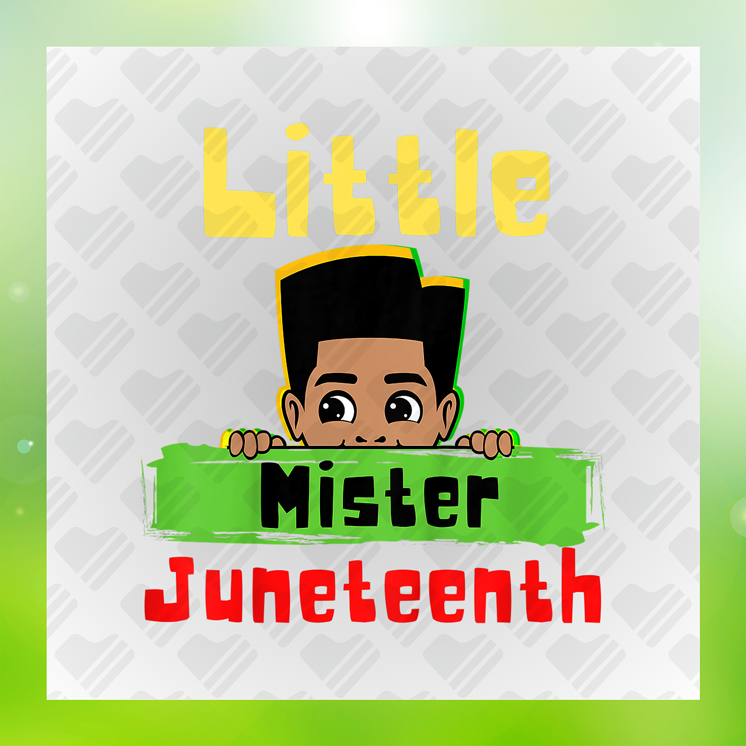 Little Mister Juneteenth Transfer