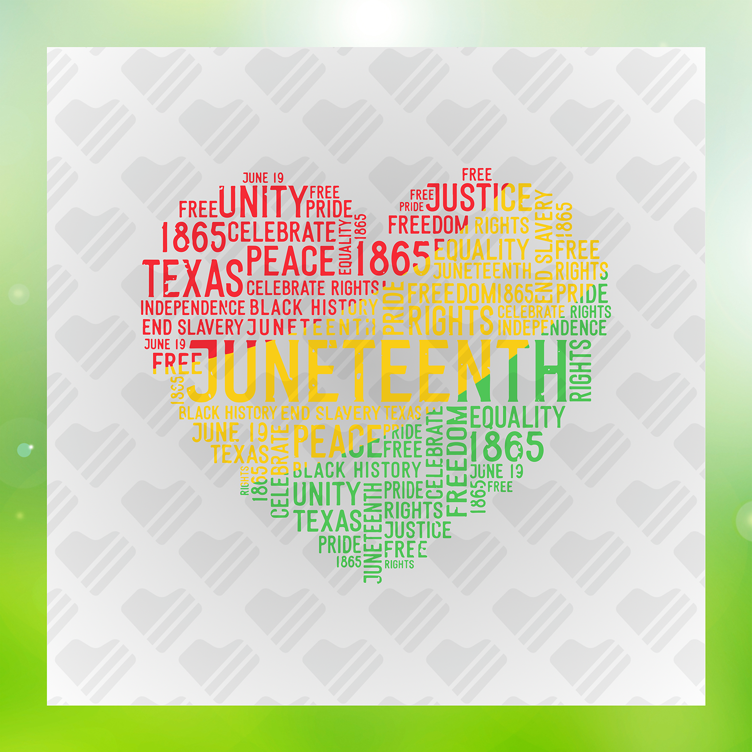 Heart Word Cloud Transfer