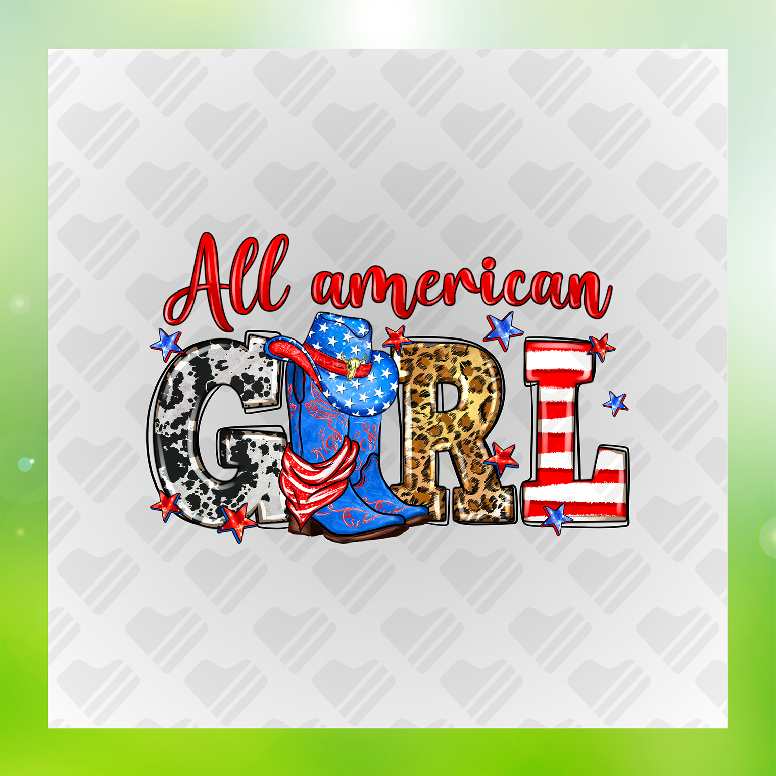 All American Girl Transfer