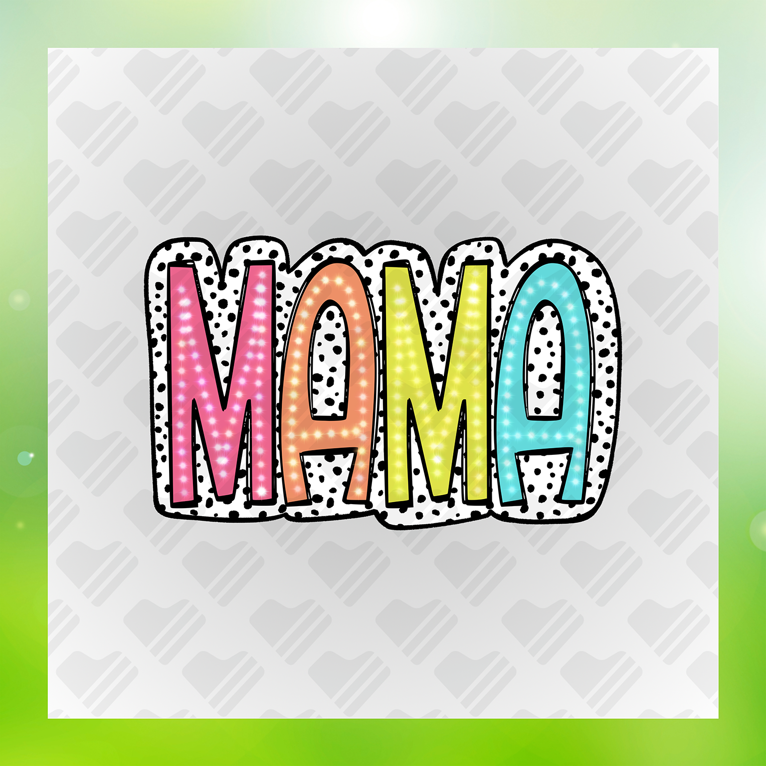 Polka Dot Mama Transfer