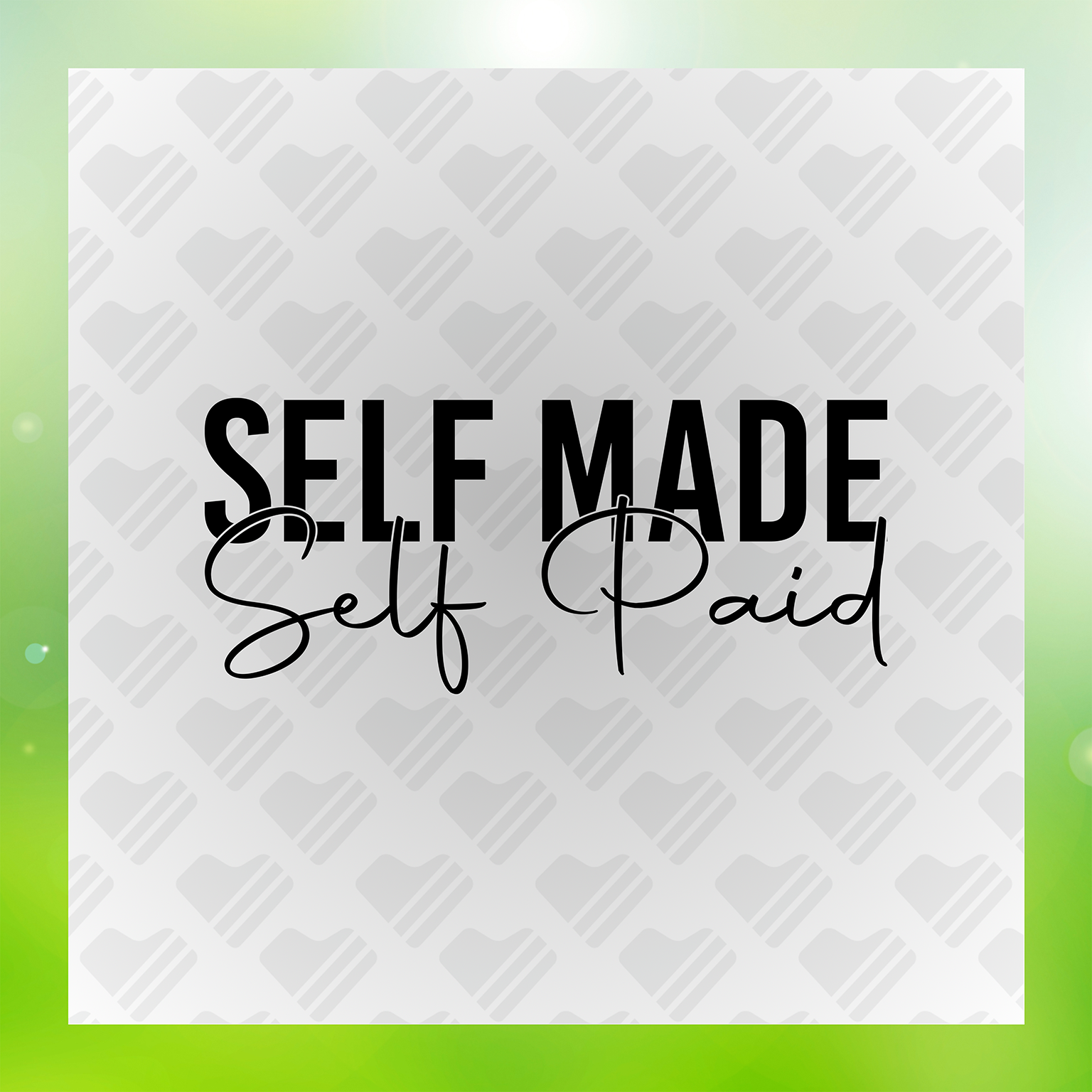 Self Made, Self Paid Transfer