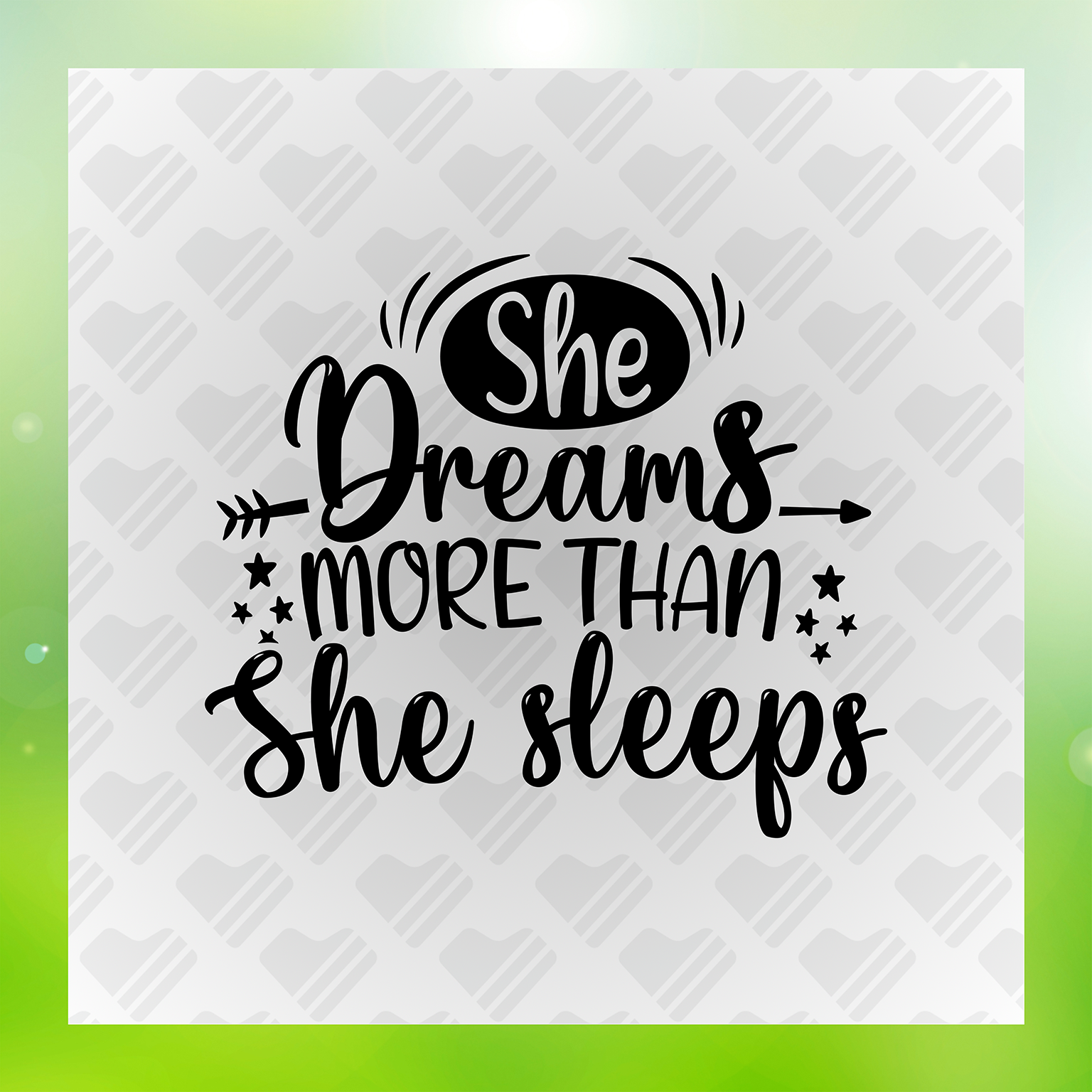 She Dreams More Than She Sleeps Transfer