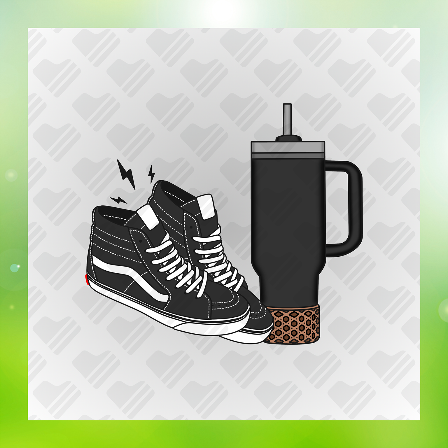 Trendy Sneakers Transfer