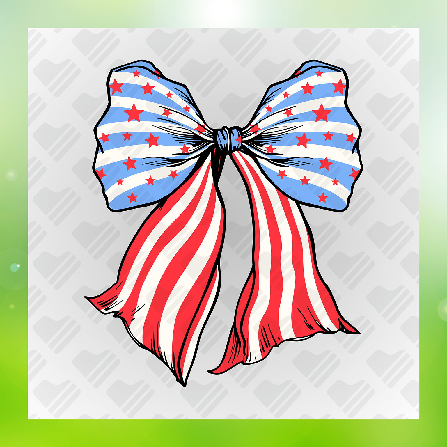 Independence Ribbon Transfer