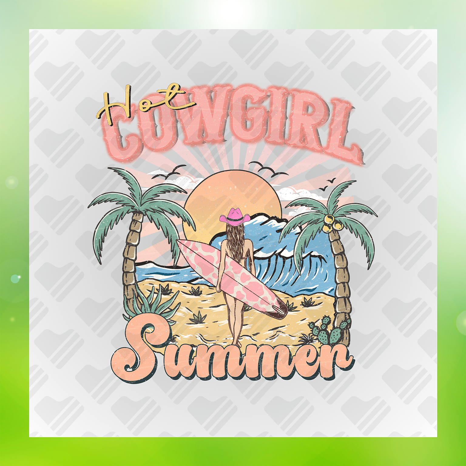 Cowgirl Summer Transfer