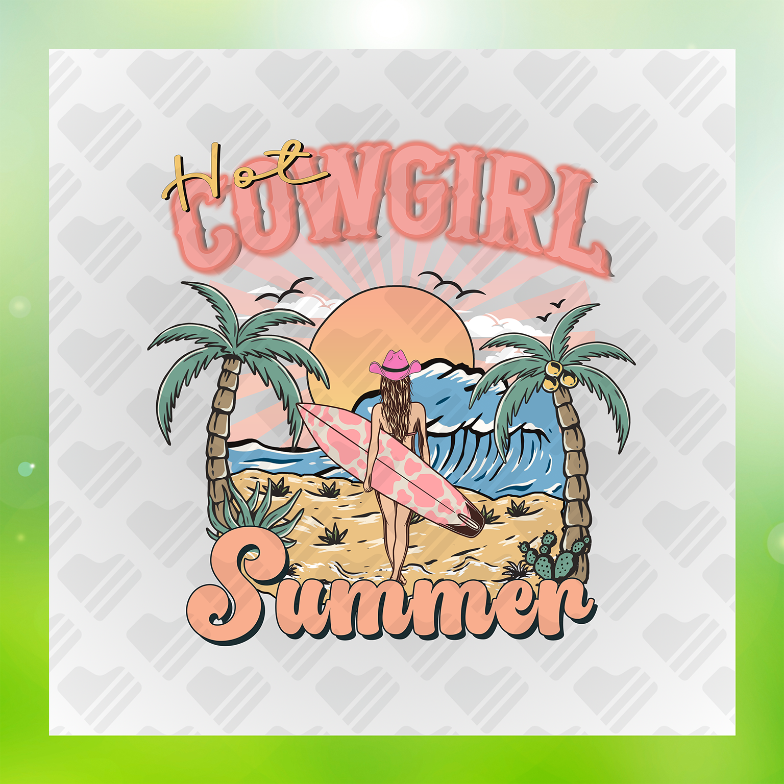 Cowgirl Summer Transfer