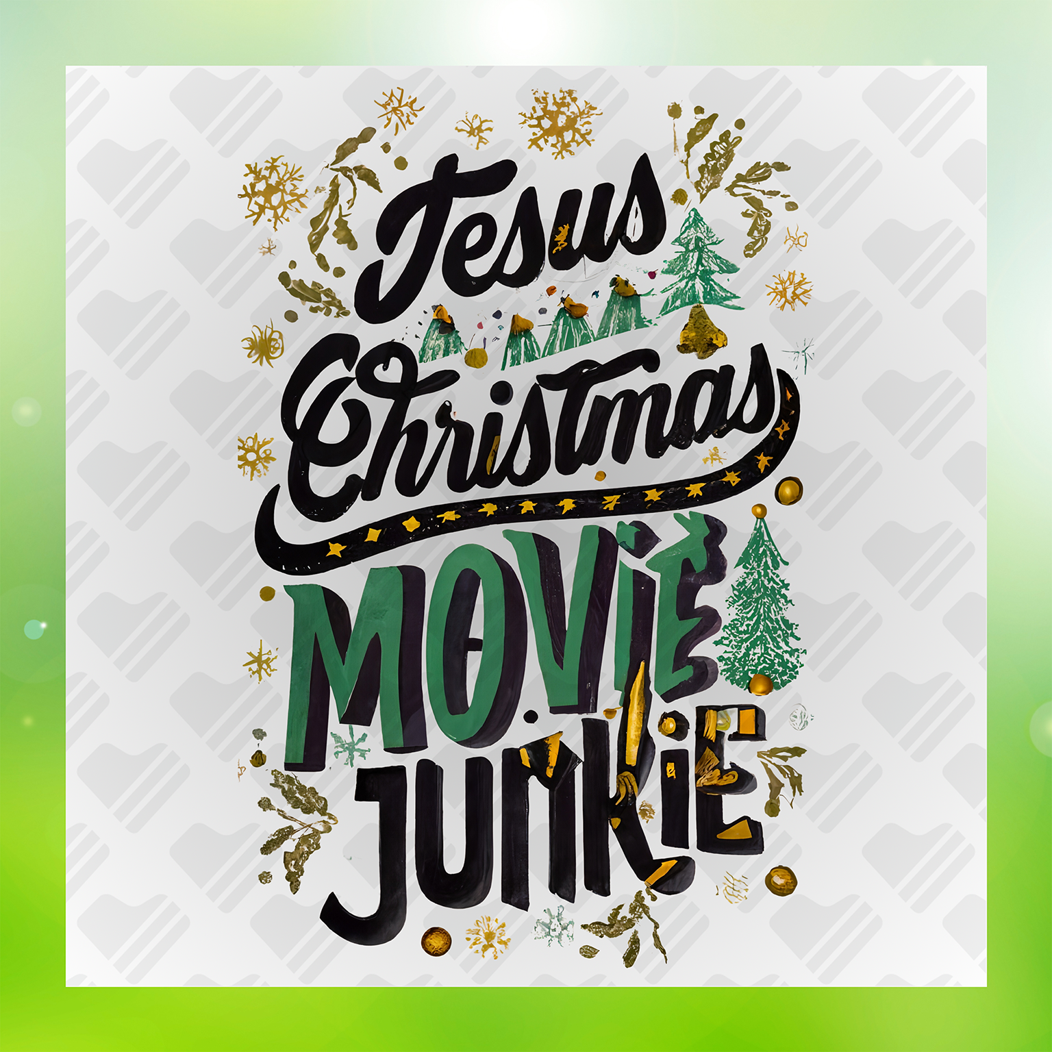 Holidays Christmas Movie Junkie Transfer