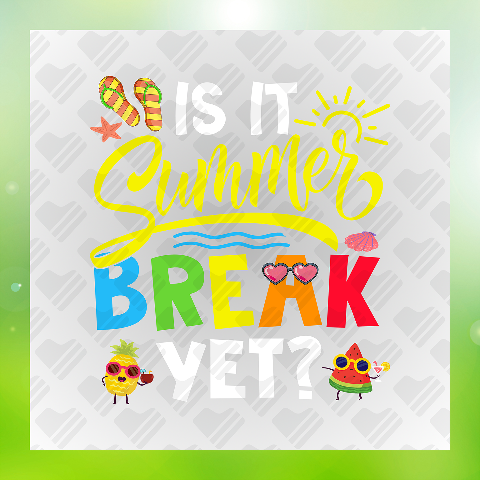 Is It Summer Break Yet Transfer