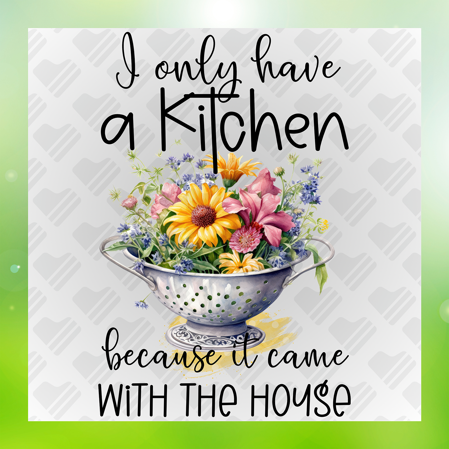 I Only Have A Kitchen Because It Came With The House Transfer