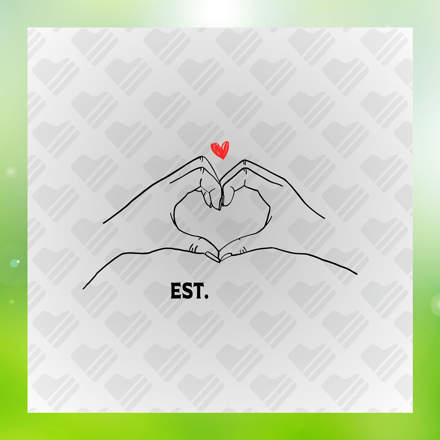 Hand Heart Gesture Design Transfer