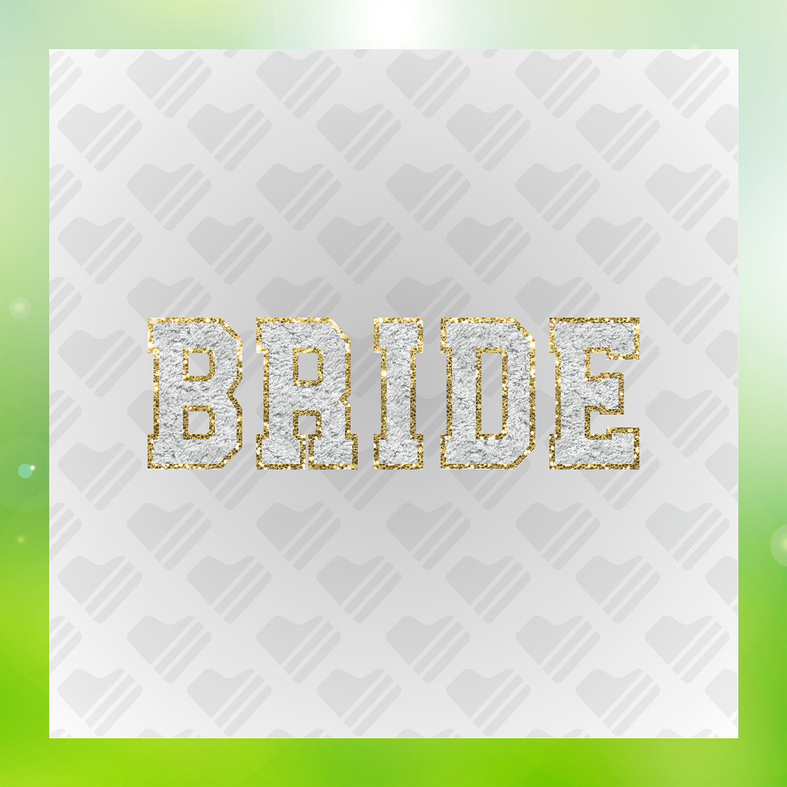 Glamorous 'Bride Transfer