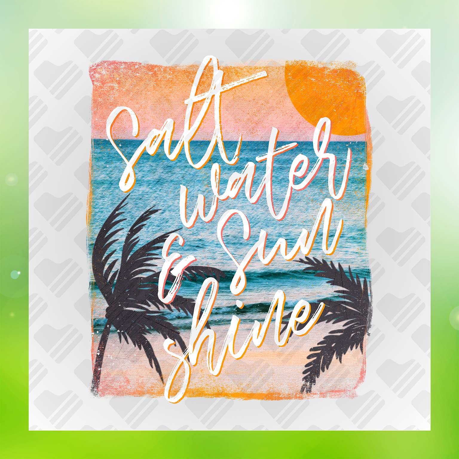 Salt Water And Sun Shine Transfer