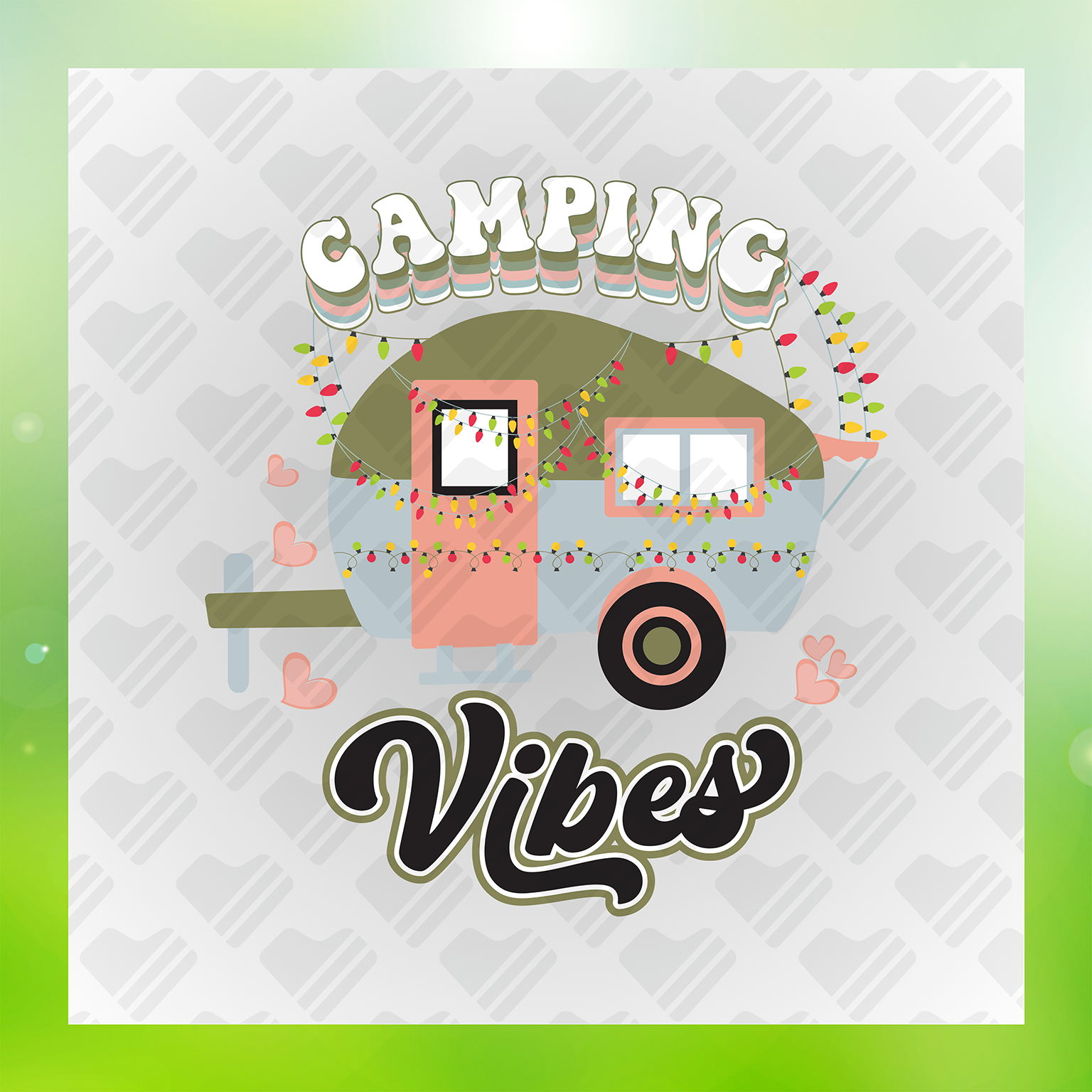 Camping Welcome To Camp Quitcherbitchin Transfer