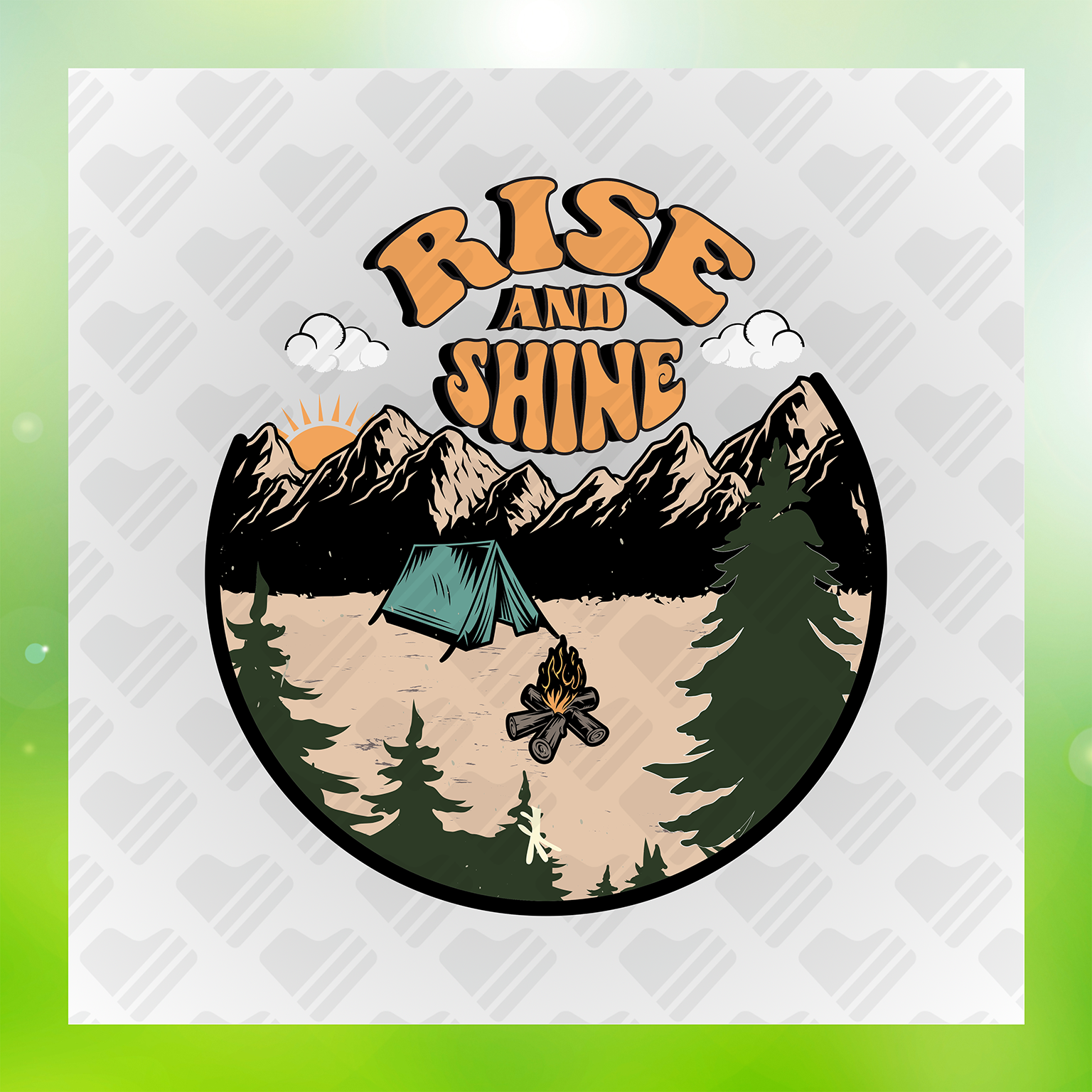 Rise And Shine Mountain Camping Transfer