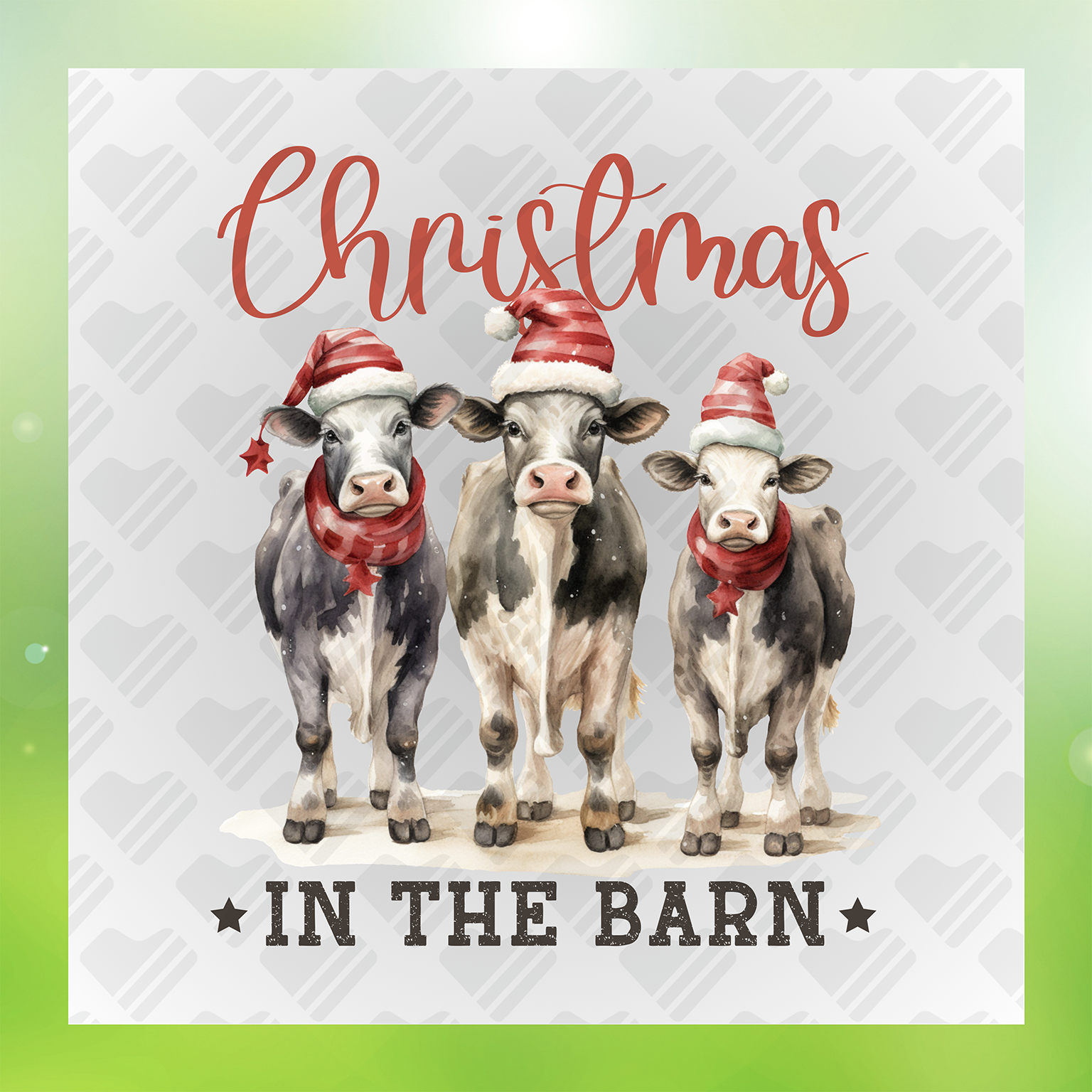 Xmas in The Barn Transfer