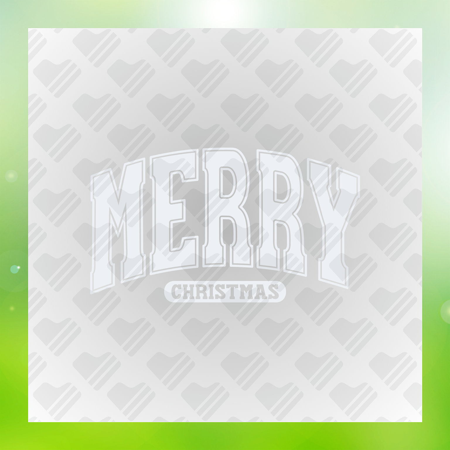 Holiday Seasons Merry Christmas Transfer