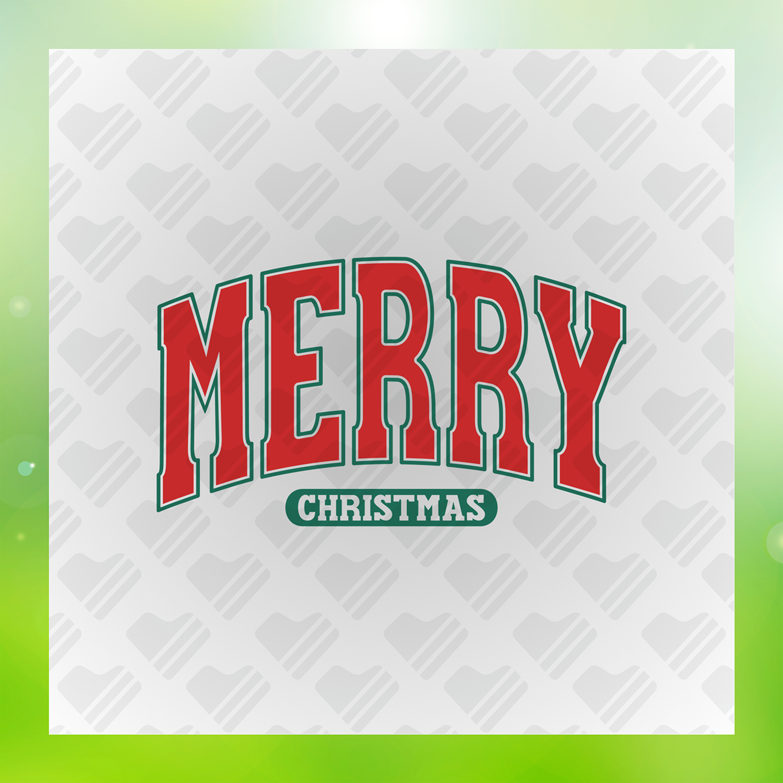 Holiday Vacation Merry Christmas Transfer