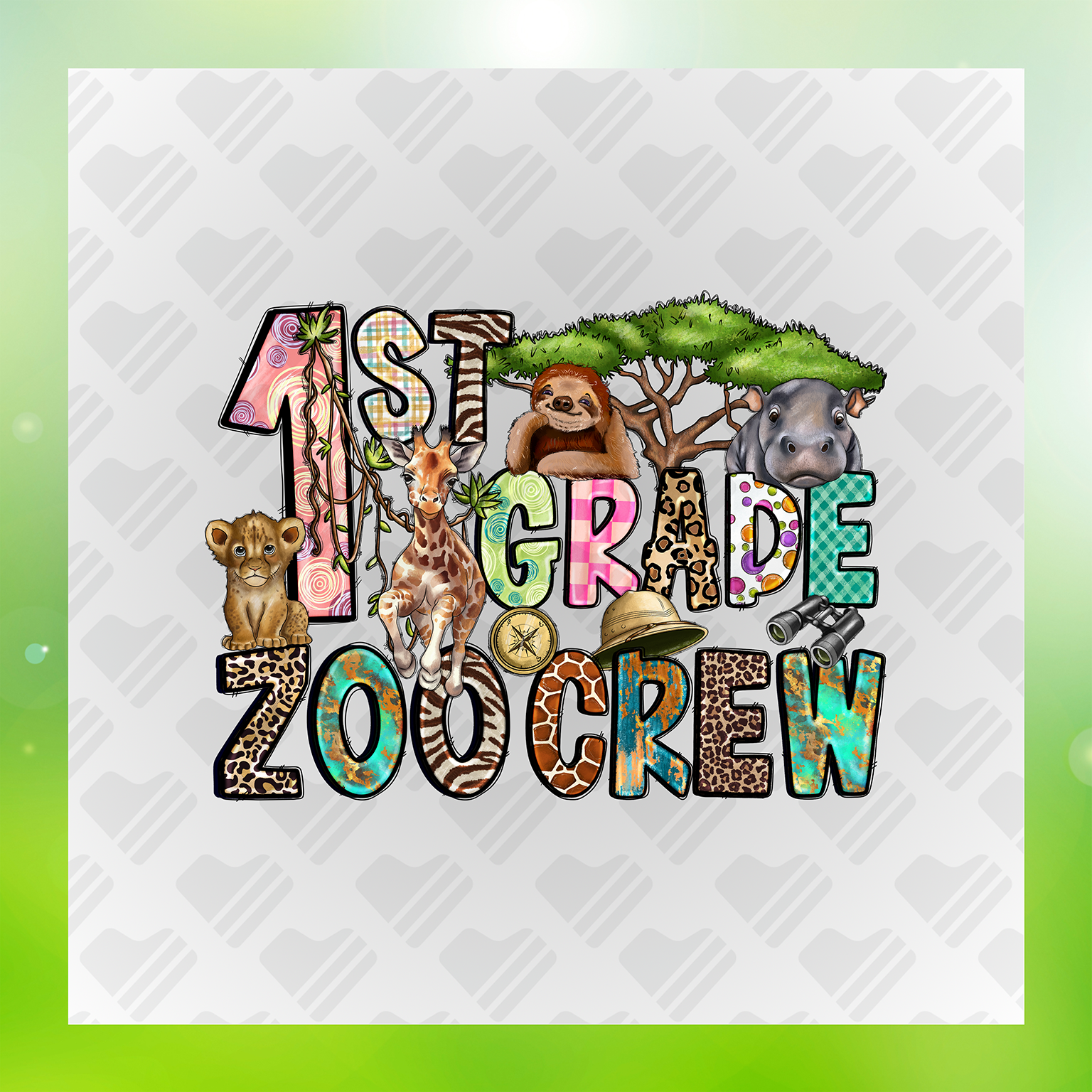 Kindergarten Zoo Crew Transfer